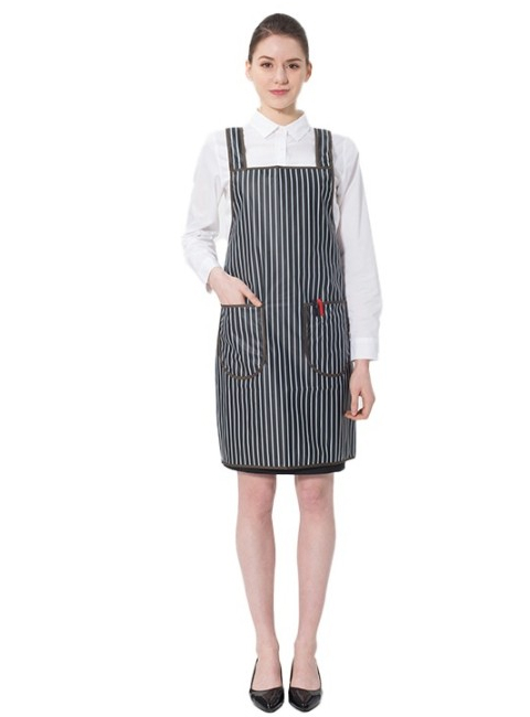 메쉬 줄무늬 H형 방수 앞치마(소) 6color